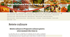 Desktop Screenshot of ereteteculinare.net
